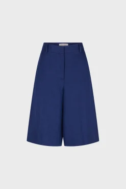 Bermuda De Tailleur En Lin Encre - Celenn<Gerard Darel Clearance