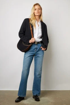 Blazer A Boutons Graves Marine - Buffy<Gerard Darel Outlet