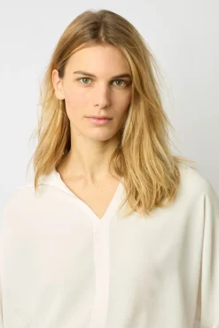 Blouse Ample A Col Ecru - Amalya<Gerard Darel Fashion