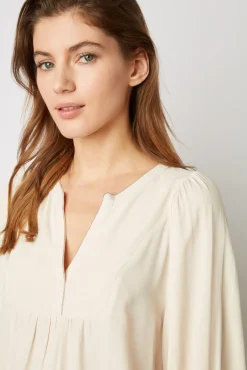 Blouse Avec Mini Perles Beige Rose - Amaia<Gerard Darel Best