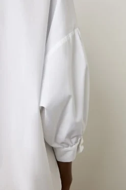 Blouse En Coton A Lacet Blanc - Alania<Gerard Darel Fashion