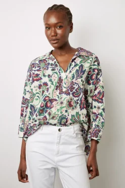 Blouse En Voile De Coton Ecru - Ameniss<Gerard Darel Online