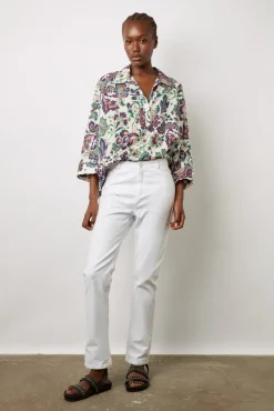 Blouse En Voile De Coton Ecru - Ameniss<Gerard Darel Online