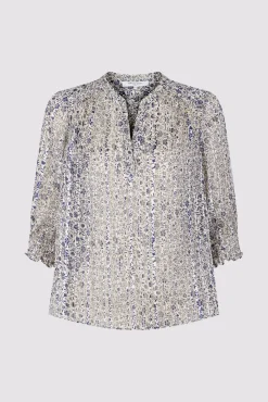 Blouse Fleurs Et Lurex Ecru - Ange<Gerard Darel Clearance