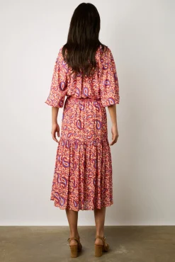 Blouse Fluide Imprimee Nude - Adena<Gerard Darel Outlet