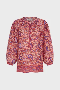 Blouse Fluide Imprimee Nude - Adena<Gerard Darel Outlet