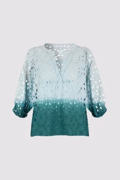 Blouse Tie And Dye Brodee Vert D'Eau - Alyff<Gerard Darel Best