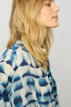 Blouse Tie And Dye Encre - Ambre<Gerard Darel Fashion