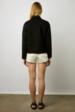 Blouson En Laine Double-Face Noir - Nattie<Gerard Darel Outlet