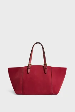 Cabas En Cuir Velours Grenade - Simplebag<Gerard Darel New