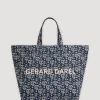 Cabas En Jacquard Marine - Lola<Gerard Darel Online