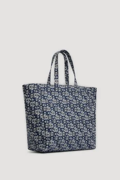 Cabas En Jacquard Marine - Lola<Gerard Darel Online