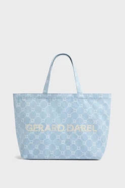 Cabas En Toile Denim Gd Bleu Ciel - Lolita<Gerard Darel Online