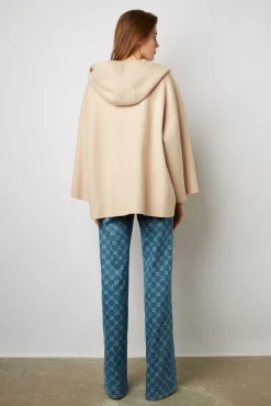 Cape En Laine Double Face Sable - Nesrynn<Gerard Darel Best