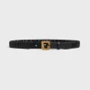 Ceinture En Cuir Elastique Noir - Rosalie<Gerard Darel Online