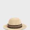 Chapeau En Raphia Avec Bande Bicolore - Elya<Gerard Darel Sale
