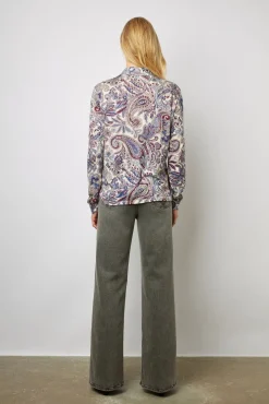Chemise A Imprime Cachemire Ecru - Miray<Gerard Darel Discount