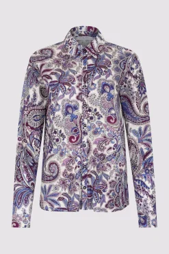 Chemise A Imprime Cachemire Ecru - Miray<Gerard Darel Discount