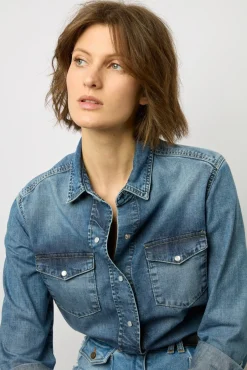 Chemise En Denim Jeans - Aimee<Gerard Darel Online