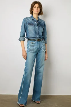 Chemise En Denim Jeans - Aimee<Gerard Darel Online