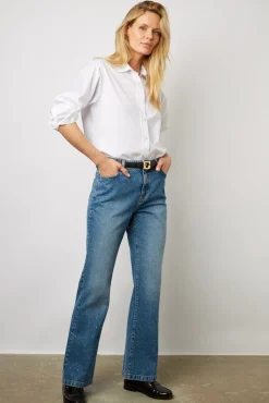Chemise En Popeline De Coton Blanc - Clyde<Gerard Darel Online