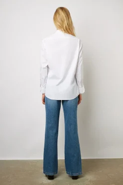 Chemise En Popeline De Coton Blanc - Clyde<Gerard Darel Online