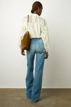 Chemise En Voile De Coton Blanc - Ainara<Gerard Darel Outlet
