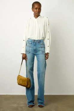 Chemise Fluide A Col Montant - Clementine<Gerard Darel Hot