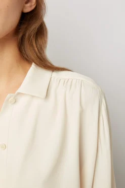 Chemise Fluide Unie - Colombe<Gerard Darel Online