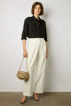 Chemise Militaire En Coton Noir - Acacia<Gerard Darel Fashion