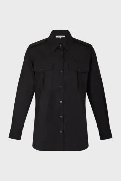 Chemise Militaire En Coton Noir - Acacia<Gerard Darel Fashion
