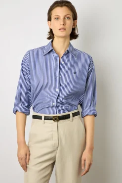 Chemise Rayee En Popeline Jeans - Armeny<Gerard Darel Best