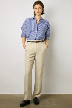 Chemise Rayee En Popeline Jeans - Armeny<Gerard Darel Best