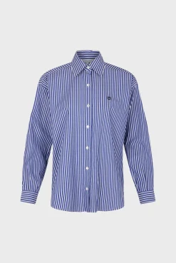 Chemise Rayee En Popeline Jeans - Armeny<Gerard Darel Best