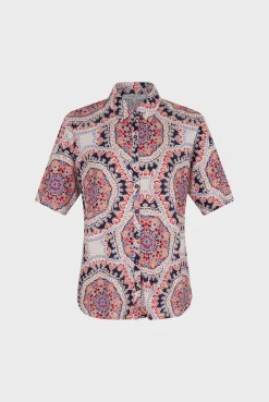 Chemisette En Coton Imprime Ecru - Mirka<Gerard Darel Outlet