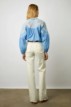 Chemise Voile De Coton Bleu Ocean - Ainara<Gerard Darel Best