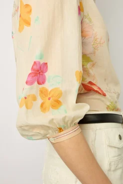 Chemise Voile De Coton Multicolore - Narin<Gerard Darel Fashion