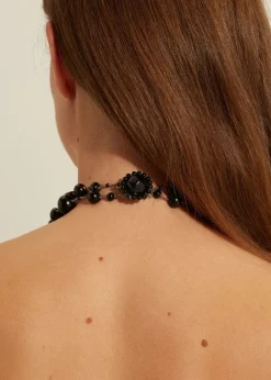 Collier En Perles De Verre Noir - Jackie<Gerard Darel Hot