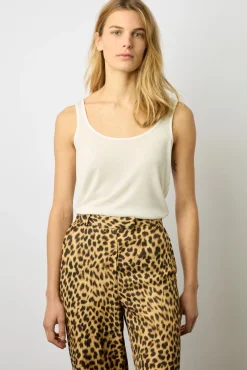 Debardeur A Fines Cotes Blanc - Mariana<Gerard Darel Online