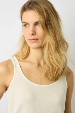 Debardeur A Fines Cotes Blanc - Mariana<Gerard Darel Online