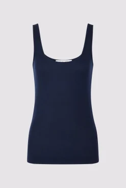 Debardeur A Fines Cotes Marine - Mariana<Gerard Darel Outlet