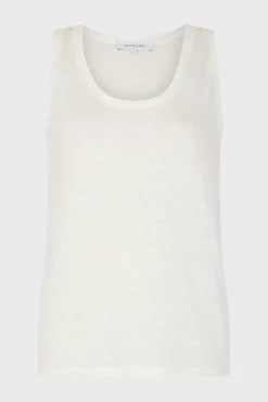 Debardeur En Lin Uni Ecru - Margot<Gerard Darel Outlet
