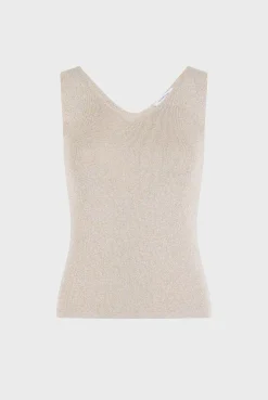 Debardeur En Lurex Or - Lomee<Gerard Darel Best