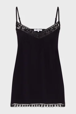Debardeur En Soie Et Dentelle - Clara<Gerard Darel New