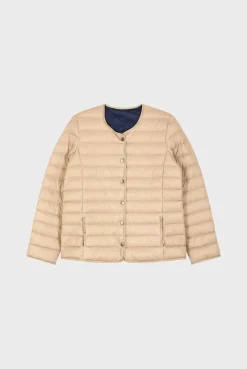 Doudoune Fine Reversible Femme Sable Sadja<Gerard Darel Online