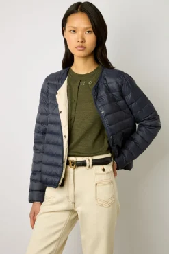 Doudoune Fine Reversible Marine - Noelya<Gerard Darel Outlet