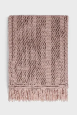 Echarpe A Franges Nude - Pomme<Gerard Darel New
