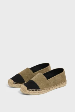 Espadrilles Bicolores Kaki - Sophia<Gerard Darel Sale