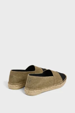 Espadrilles Bicolores Kaki - Sophia<Gerard Darel Sale