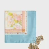 Foulard A Pompons En Soie Naturel - Prissie<Gerard Darel Clearance